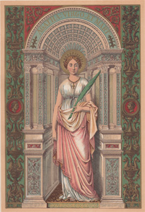 Saint Agatha, Virgo et Mart